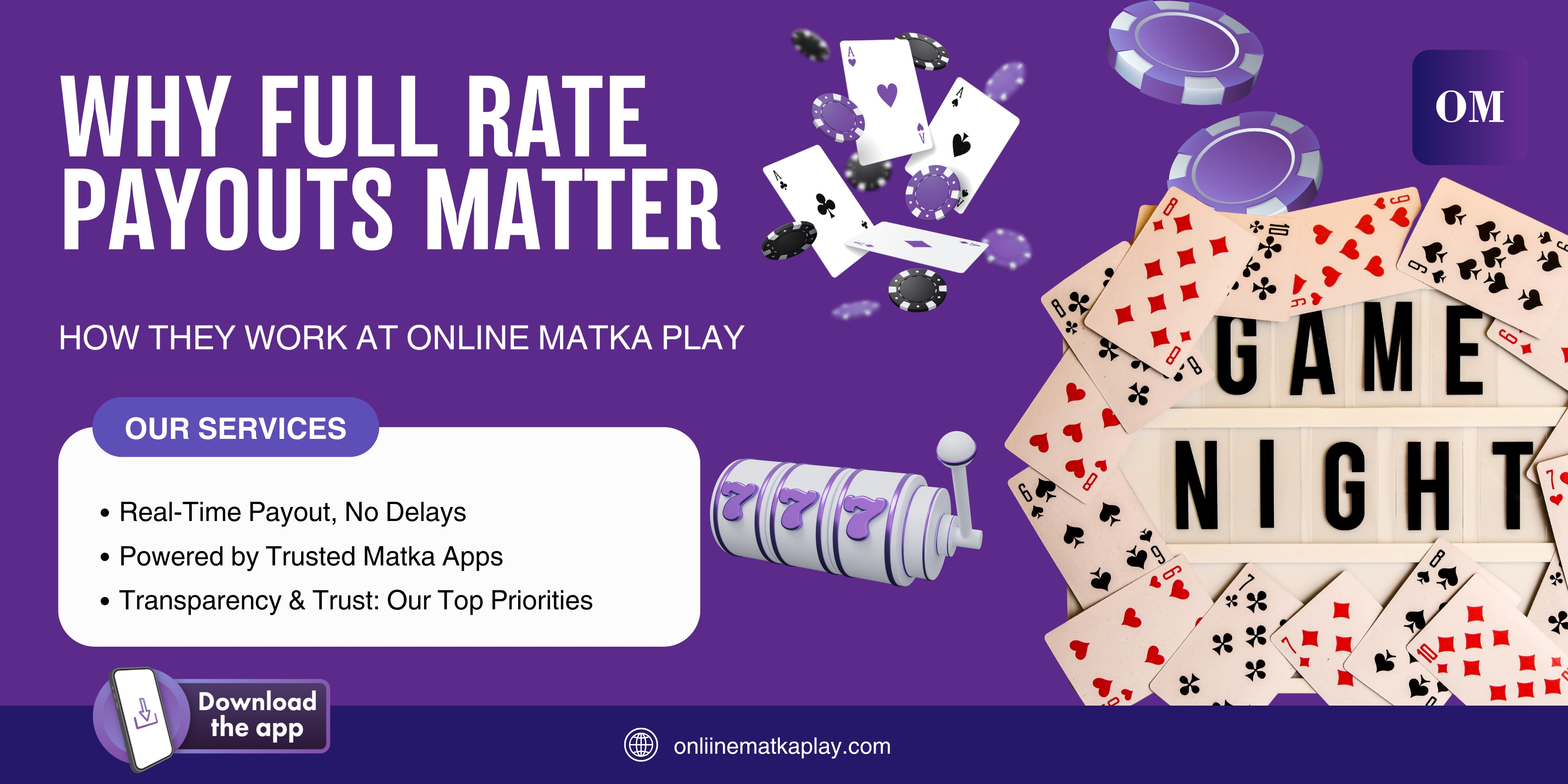 Why Full Rate Payouts Matter and How They Work at Online Matka Play